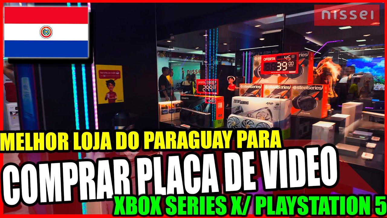 Consoles de video games - Nissei - Compras no Paraguai