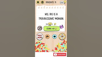 Brain Test Tricky Words Dingbats Level 15 Walkthrough