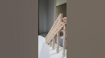 Cool Jenga tower Fall!