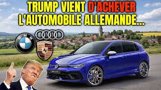 Trump Vient Dachever Les Voitures Allemandes