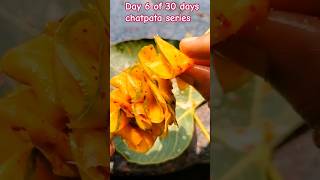 Chatpata Mango Challenge 🤤🥭 | Day 6 of 30 Days Series#shortsfeed #shorts #viral #mouthwatering #fyp