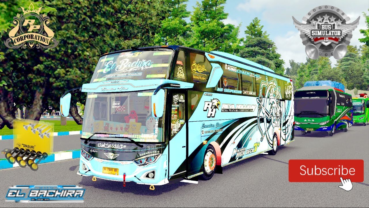 Live BUSSID. Unit Baru Reva Holiday "El Bachira" JB3 