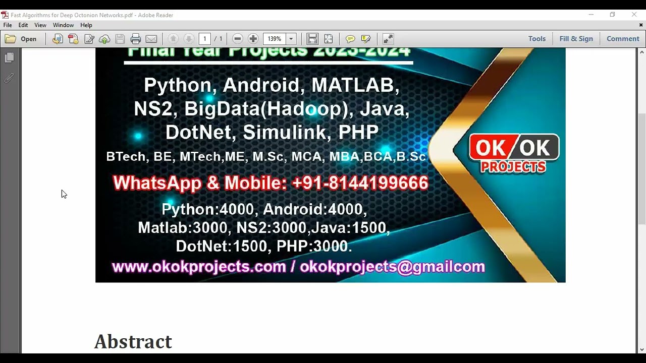 Fast Algorithms for Deep Octonion Networks