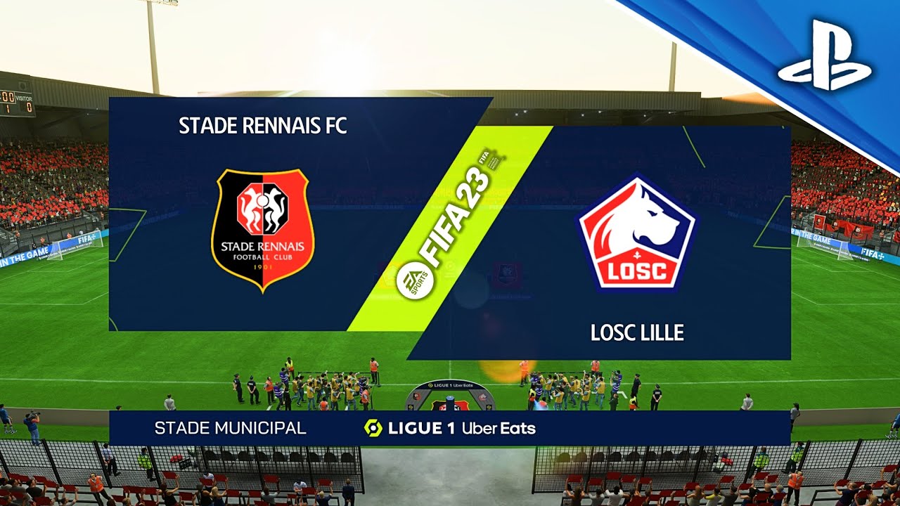 FIFA 23 Rennes vs Lille Ligue 1 4K YouTube