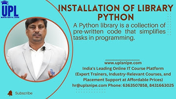 Step by Step Guide to Installing libraries Python