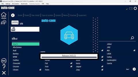 AUTOCOM - DELPHI 11.2021 configuración Bluetooth settings Windows 11 10