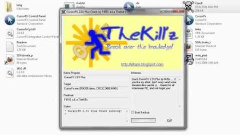 Comment cracker CursorFX 2.01 plus comment l