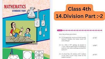 Class 4th|Division Part :2|Chapter 14|Maharashtra State Board|Page No 82|Maths| Exercise Solution|