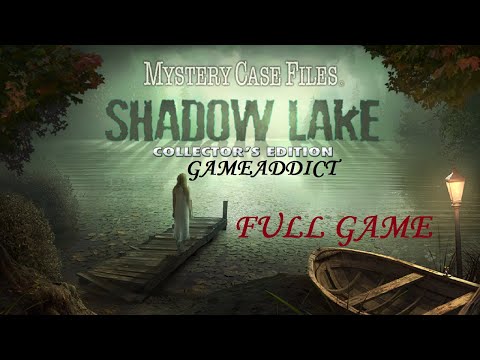MYSTERY CASE FILES SHADOW LAKE COLLECTORS EDITION EXPERT MODE (No Hints Used) : Full Game