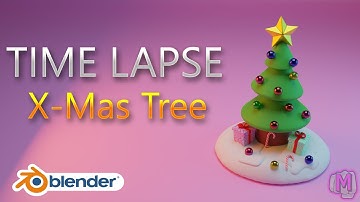 Time Lapse Christmas tree - Blender Cycles