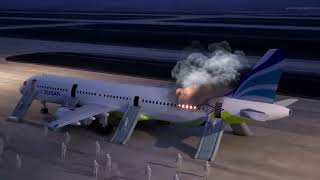 Air Busan Flight 391 - Accident Animation