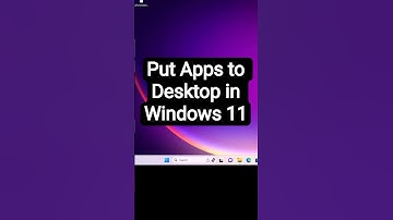 How to Put Apps to Desktop in Windows 11 | Windows 11 Me App ko Desktop Par Kaise Laye - Hindi