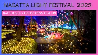 NaSatta Light Festival Ratchaburi 2025