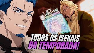 GUIA COMPLETO COM TODOS OS ISEKAIs PARA JULHO DE 2026!