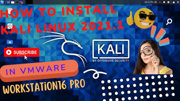 How to Install Kali Linux 2021.1 in VMWare Workstation16 Pro | install vmware workstation kali linux