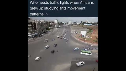 No traffic lights 🚥🚦😲