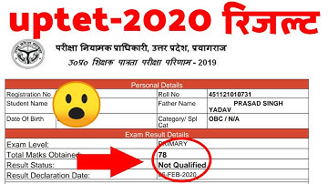 uptet result 2020 kaise dekhe, uptet result 2020, #uptetresult2020