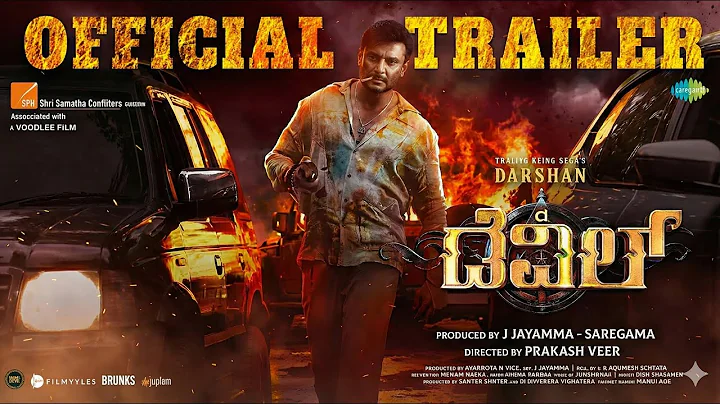 The Devil - Official Trailer | Darshan, Rachana Rai | Prakash Veer | B Ajaneesh Loknath #trending