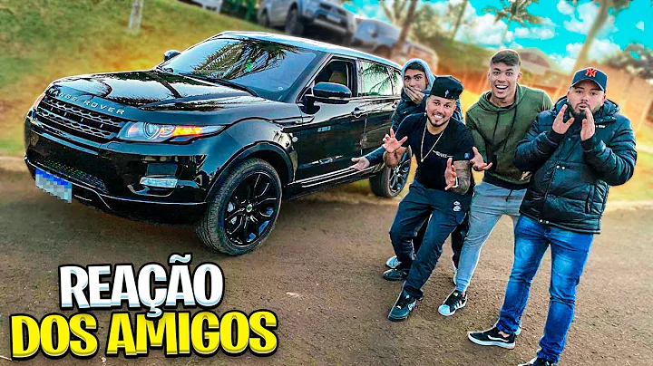 MEUS AMIGOS REAGIRAM AO MEU CARRO NOVO