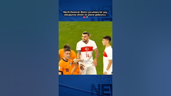 🇹🇷🐺 Merih Demiral: Bizim çocuklara bir şey olduğunda direkt ön plana gidiyoruz. #futbol