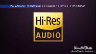 Malaroadu Piranthavala | Iniyavale | Deva | Hariharan & Anuradha Sriram | Hi-Res Audio