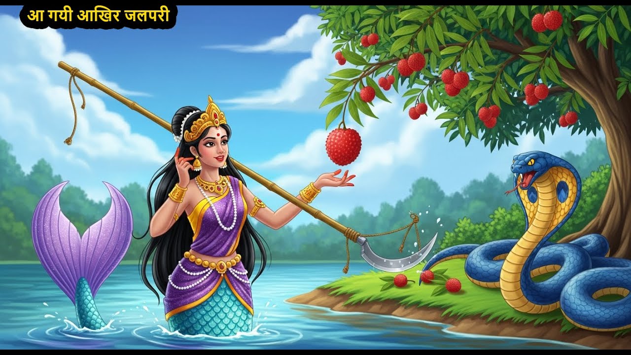 आ गयी आखिर जलपरी  