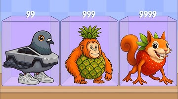 Merge Drop Master (Italian Brainrot 4) - Tung Tung Sahur - Suika Game Gameplay Walkthrough