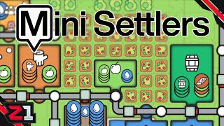 Super Minimalist CITY BUILDER ! Mini Settlers Prologue !