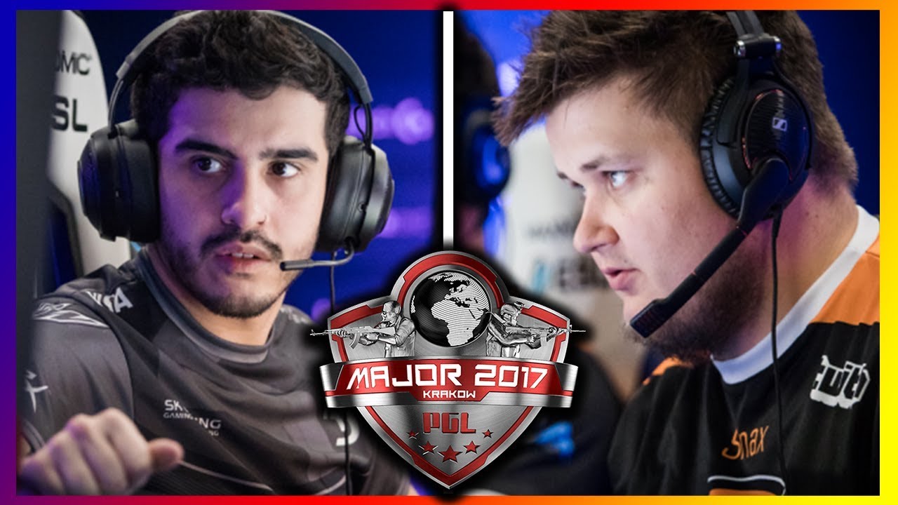 NIEZAPOMNIANE CHWILE MAJOR PGL KRAKÓW 2017 w CS:GO! | DOSIA 200 IQ NADE ...