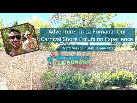 We review the Caves of Wonder and Altos de Chavon excursion we booked through Carnival Cruise Lines
