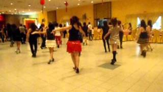 Video thumbnail of "Linedance~Wo Wen Tian 我問天"