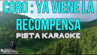 Pista Karaoke 2023 Ya Viene La Recompemsa Pr Franklin Perez Cover