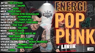 ENERGI POP PUNK - PLAYLIST ENERGI POSITIF - 1 JAM COVER POP PUNK