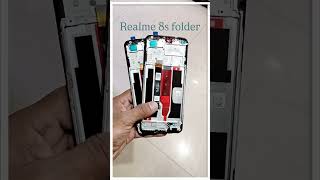 Realme 8s 5G LCD Display Combo Folder (With Frame) | Original Quality Replacement | iService India