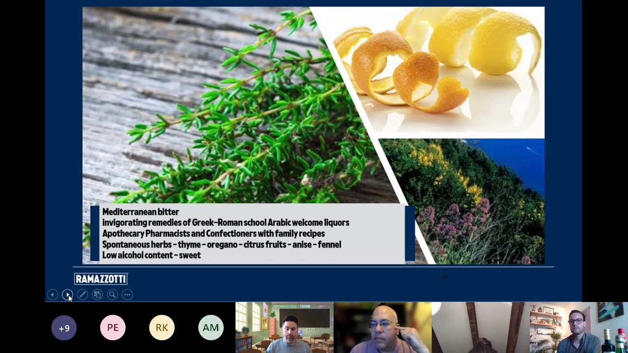 Ramazzotti Amaro Tasting with Ale Mazza