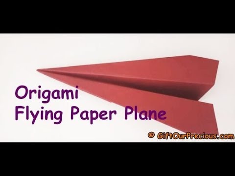 Origami Paper Plane That Can Fly v.2 - Simple and Easy Origami for Kids