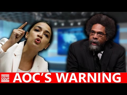 AOC WARNS Cornel West Risks Trump Victory, NY Times Biden Bootlicking-w/ Steve Grumbine