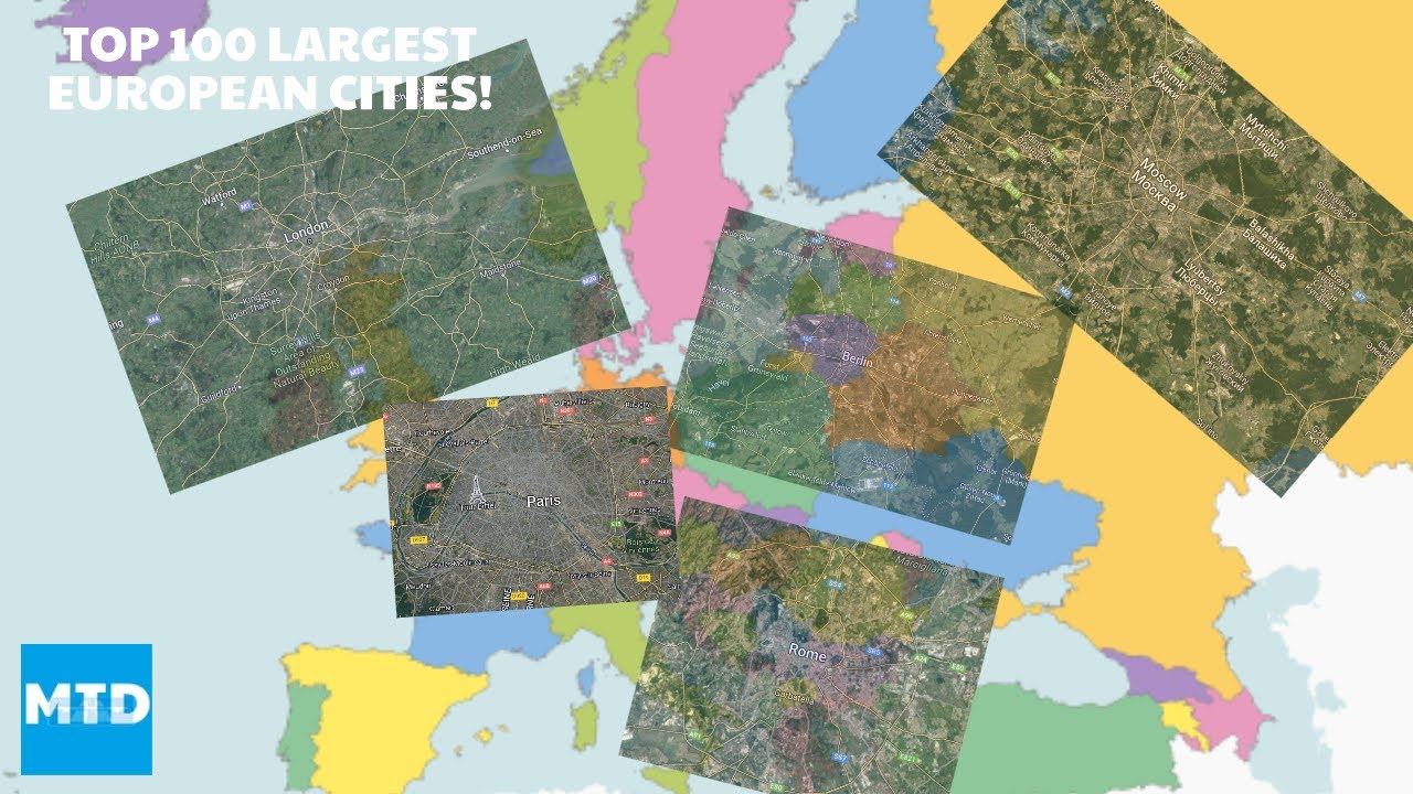 Top 100 Largest European Cities