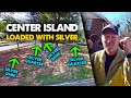 Metal Detecting Center Islands & We Find 7 Silvers + Gold!