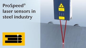 ProSpeed laser sensors – Measure length and speed in production processes without contact