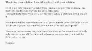 In this video , you will learn technical point relating to calculating
gross profit of each saleman tally 9 for reading all relative tutorial
visit http:/...