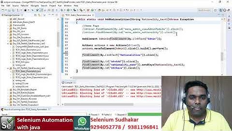 Day_007_01_TestNG_DataProvider_Selenium Proxy Interview support Sudhakar +91-9294052778