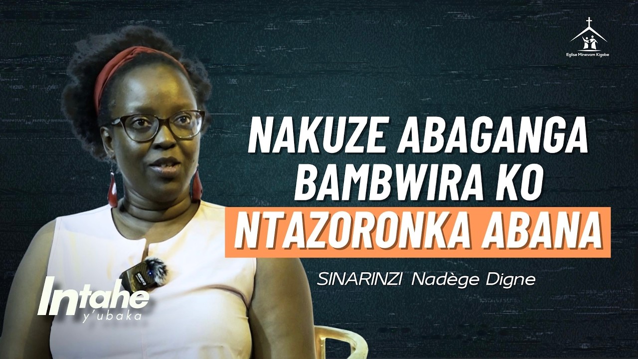 Nakuze abaganga bambwira ko ntazoronka abana, ubu nfise babiri - Intahe ya SINARINZI Nadège Digne