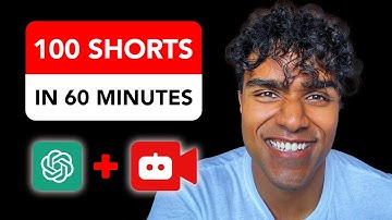 I made 100 YouTube Shorts in 60 mins with just 2 AI tools