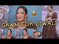 Chit Chat *GRWM For Diwali* 🪔 | Diwali Outfit, Mithai, Childhood Memories &amp; Adulting|Aarushi Sharma