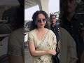 Kangana Ranaut Takes Off In Style Setting Airport Fashion Goals With Her Graceful Saree Look Kangana Ranaut Takes Off In Style Setting Airport Fashion Goals With Her Graceful Saree Look