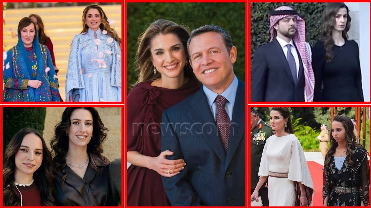 💙🩵🩷💙Высококачественные стоковые фотографии королевских дам Джордана ||Принцесса Раджва и королева...