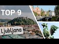 LJUBLJANA in SLOWENIEN | TOP 9 Sehenswürdigkeiten &amp; Tipps für deinen Urlaub