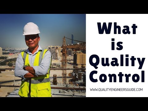 What is Quality Control and meaning?