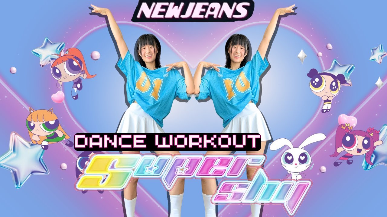 NewJeans 'SUPER SHY' Kpop Dance Workout 🔥-100cal CHALLENGE🔥Slim